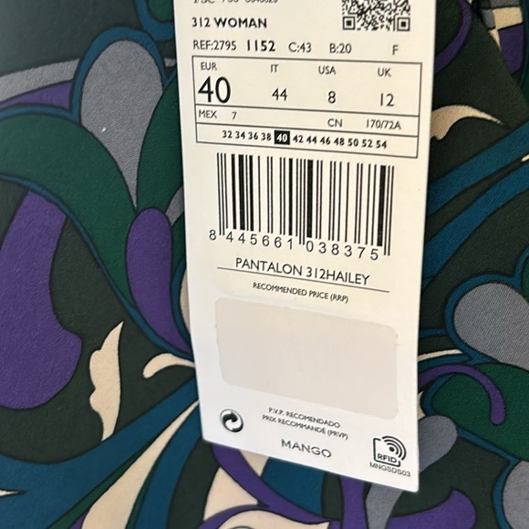 Mango printed pants. - Picture 8 of 12